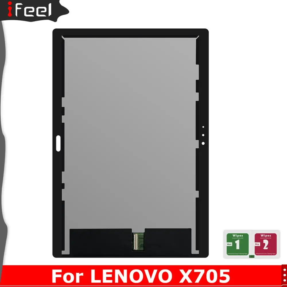 

New 10.1" For Lenovo Tab P10 Tab5 10 Plus TB-X705 X705L X705F X705N LCD Display Touch Screen Digitizer + Free Gift