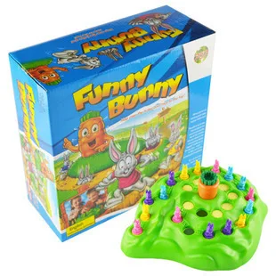 

Rabbit Chinese Chequers Rabbit Motocross Children'S Educational Toy Tabletop Game Multi-seat Game Children Gift