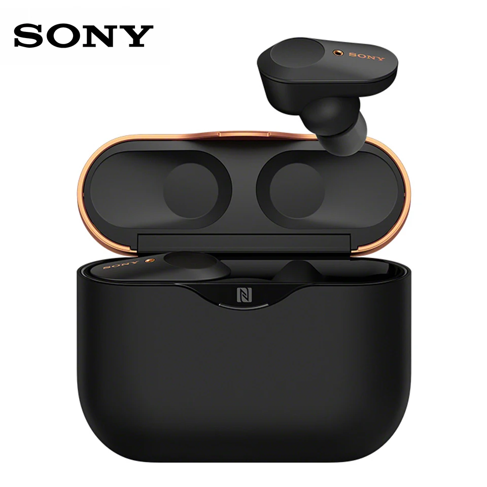 Беспроводные наушники SONY WF-1000XM3 с шумоподавлением спортивные стереонаушники