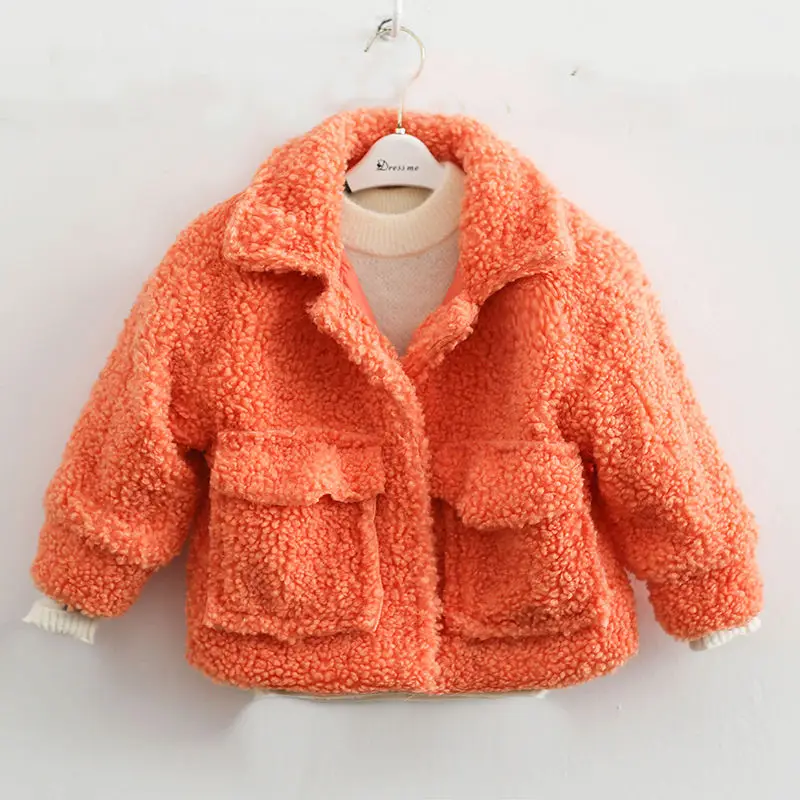 Girl Jacket thick warm Kids autumn winter Clothes Children Jacket for Baby Boys Outerwear Girls Coat toddlers 90~130 cotton