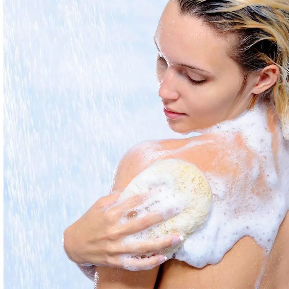 8 шт. Loofah подушка для душа для ванны губка для удаления омертвевшей кожи лица очищающая скруббера