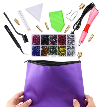 

Fast Heated Hotfix Rhinestone Applicator DMC Hot Fix Rhinestones Full DIY Set Crystal Glass Rhinestone Iron-on Wand Strass