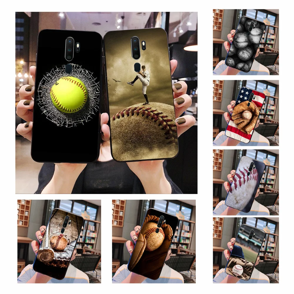 Новый черный чехол для мобильного телефона NBDRUICAI Sport baseball Oppo A5 A9 2020 A11x A71 A73S A1K A83 |