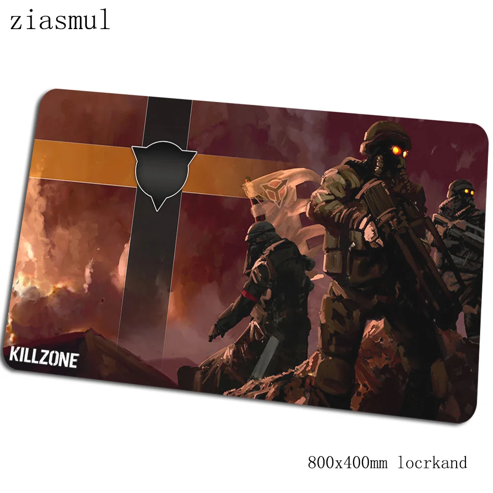 Killzone коврик для мыши 800x400x3 мм, коврик для компьютерной мыши в подарок на Хэллоуин, игровые коврики и чехлы высокого качества, игры для pc gamer - Цвет: Size 800x400x3mm