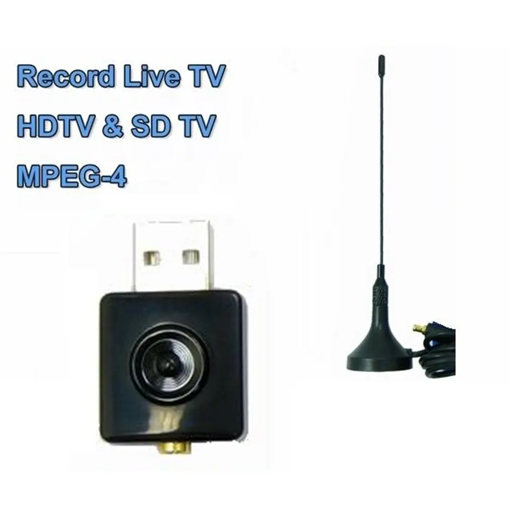 Черный мини-usb DVB-T RTL-SDR Realtek RTL2832U& R820T палка приемник ключ MCX вход