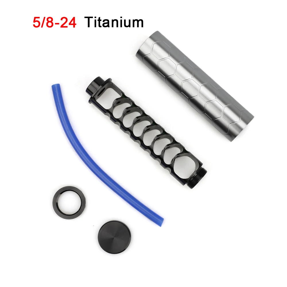 5-8-24 black Ti 1/2-28 5/8-24 одножильный 7075 Алюминиевый Топливный фильтр для NAPA 4003 WIX 24003 растворитель фильтр гоночный автомобиль - Цвет: 5-8-24 black Ti