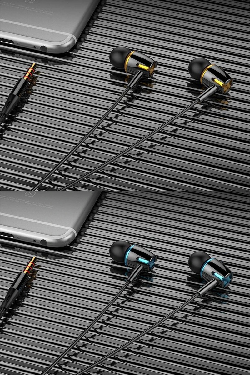 Сабвуфер стерео проводные наушники-вкладыши Спортивная гарнитура fone de ouvido с микрофоном мини наушники для iPhone huawei Xiaomi