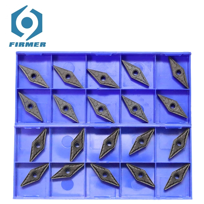 

Оригинальный Токарные Вставки VNMG160408 VNMG160412-DM YBC252 вставки карбида Токарный станок лезвие внутренний токарный инструмент для обработки Сталь