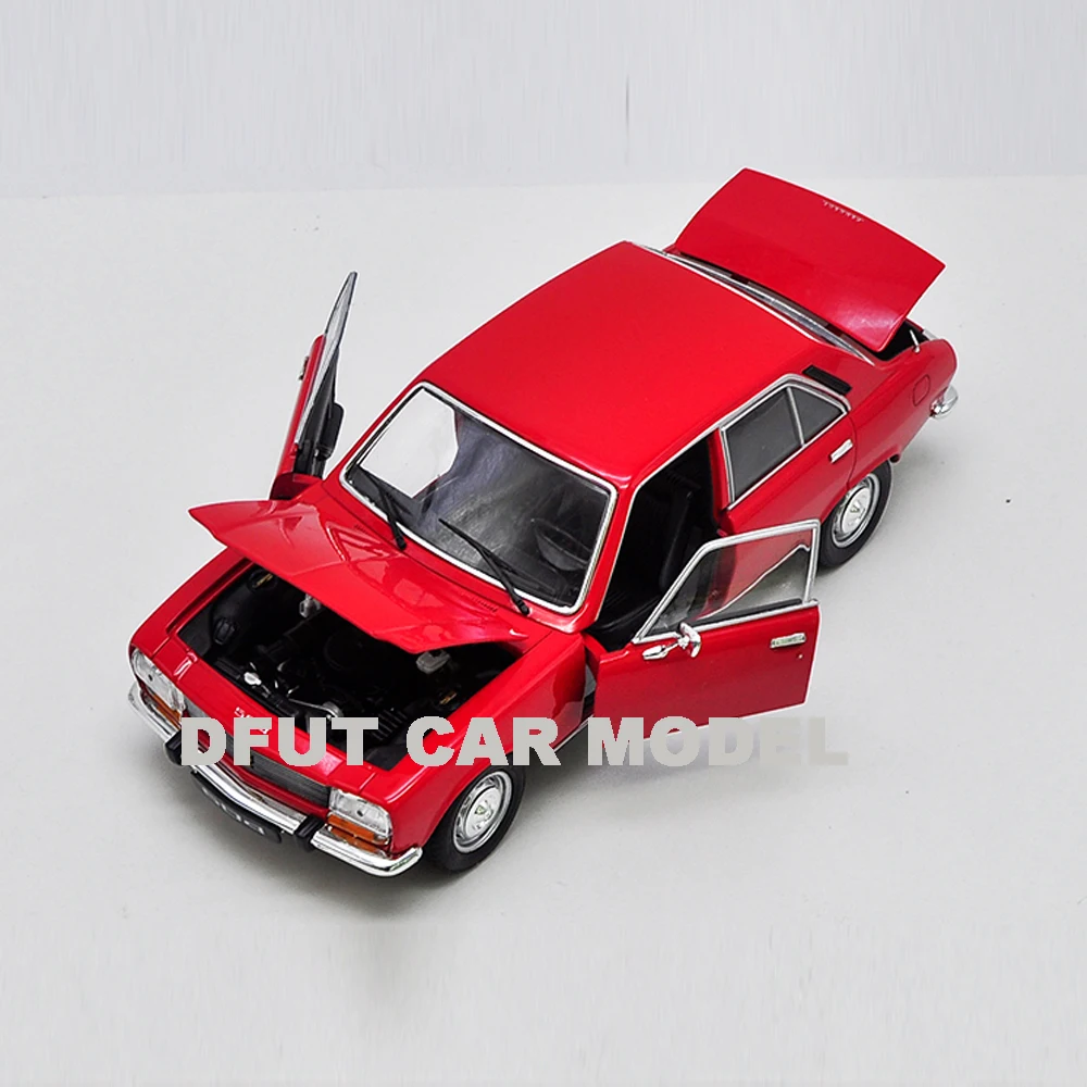 1:18 сплав 504 1975 модель автомобиля Детские игрушечные автомобили оригинальные