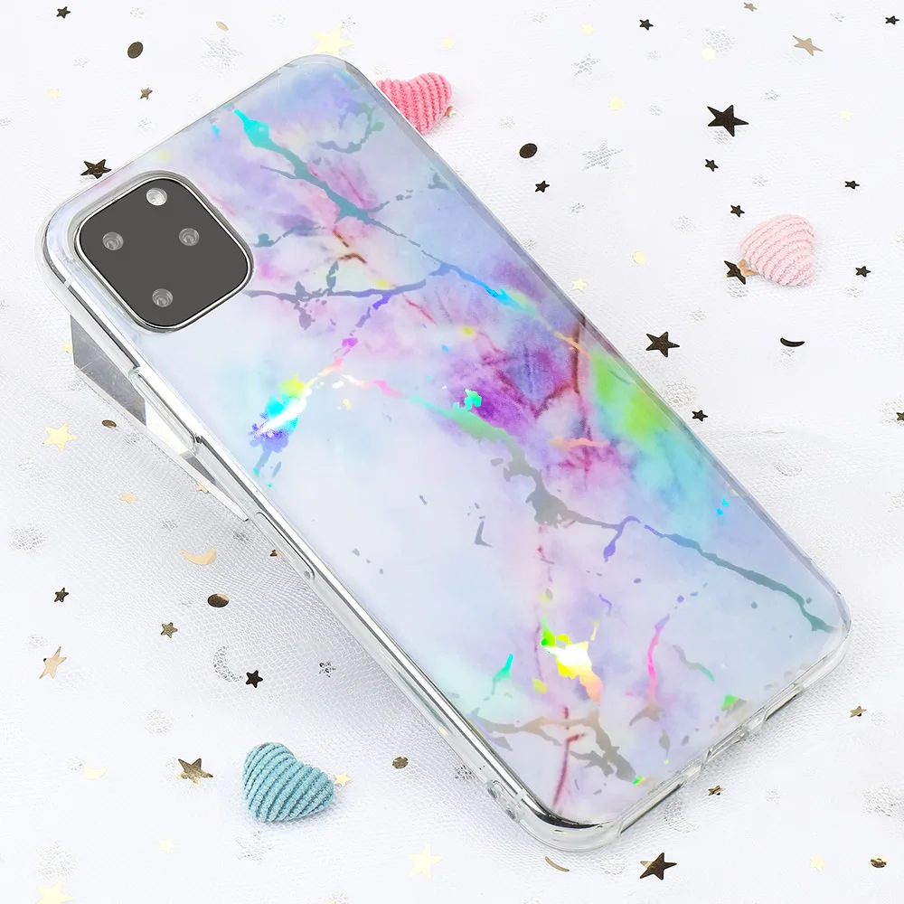 

LAPOPNUT Case for Iphone 11 Pro Xs Max Xr X 7 8 Plus 6 6s 5 5s SE Marble Bumper Matte TPU Soft Rubber Silicone Cover Apple Coque