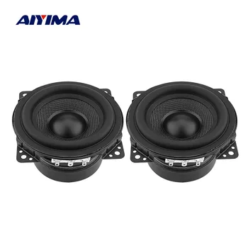

AIYIMA 2Pcs 3 Inch Audio Portable Mini Full Range Speakers Driver 8 Ohm 15W DIY Music Stereo Bluetooth Speaker Home Theater