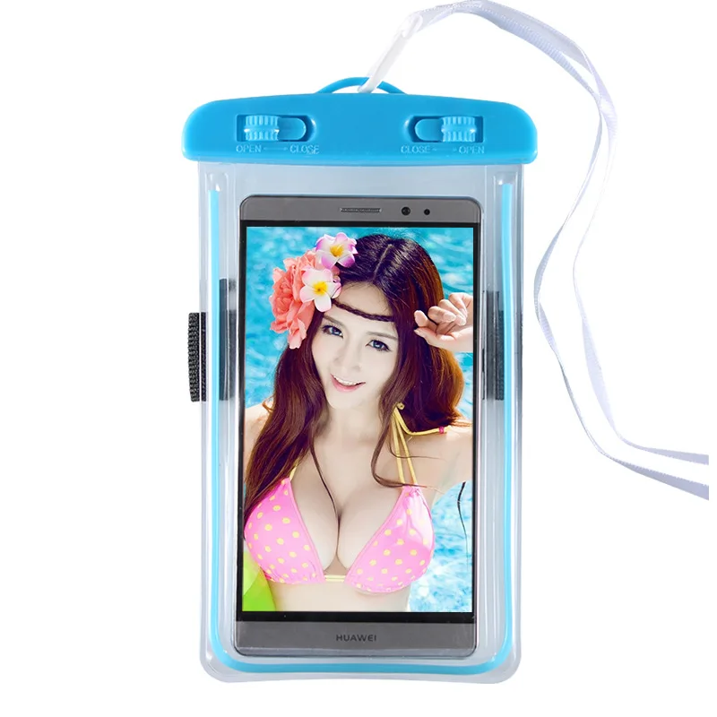 

Waterproof Cellphone Bag Halter Armband Dual Purpose Diving Swimming Sealed Touch Screen Waterproof Bag Underwater Photo Shoot S