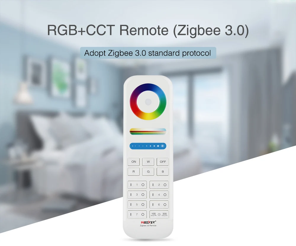 Miboxer FUT089Z RGB+CCT Remote(Zigbee 3.0) 3V Led Dimmer