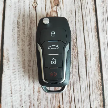 

PN: XKFO01EN 10pcs/lot Xhorse Universal wired Remote Key 4 Buttons for Ford Type