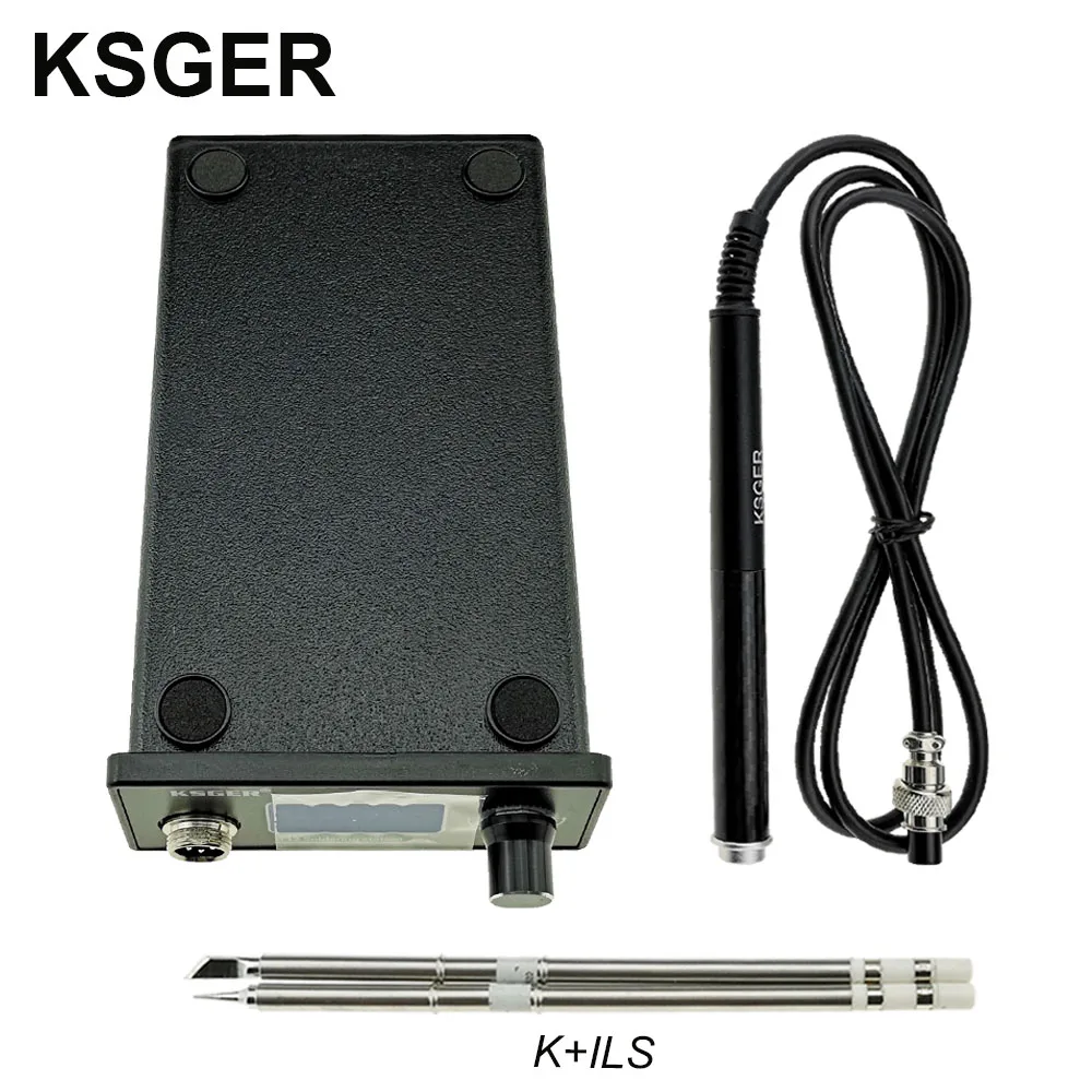 KSGER STM32 V3.1S T12 паяльная станция OLED DIY алюминиевый сплав FX9501 ручка электрические инструменты быстрый нагрев T12 железные наконечники 8s банки - Цвет: Sets 8