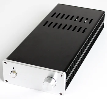 

Full aluminum Hifi amplifier chassis mini preamp enclosure phono box 135x55x310mm