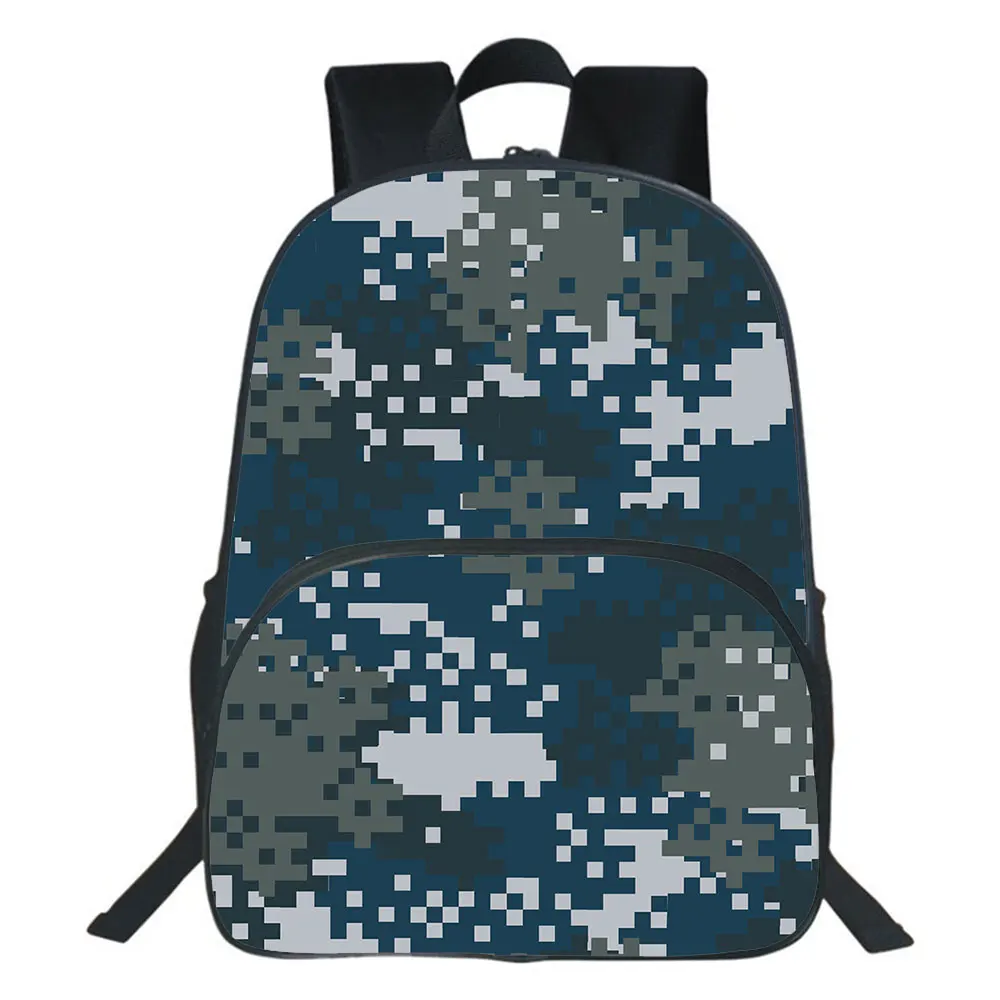 Camouflage Backpack Fashion 3D Cartoon School Bag Kindergarten Teens Storage Bag Travel Bags Children Rucksack Mochila New