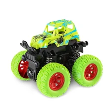  Four-Wheel Drive Toy Car Educational Inertia Dynamic Stunt Children Drop-Resistant Model Off-Road Vehicle Toys Car Birthday Gift 