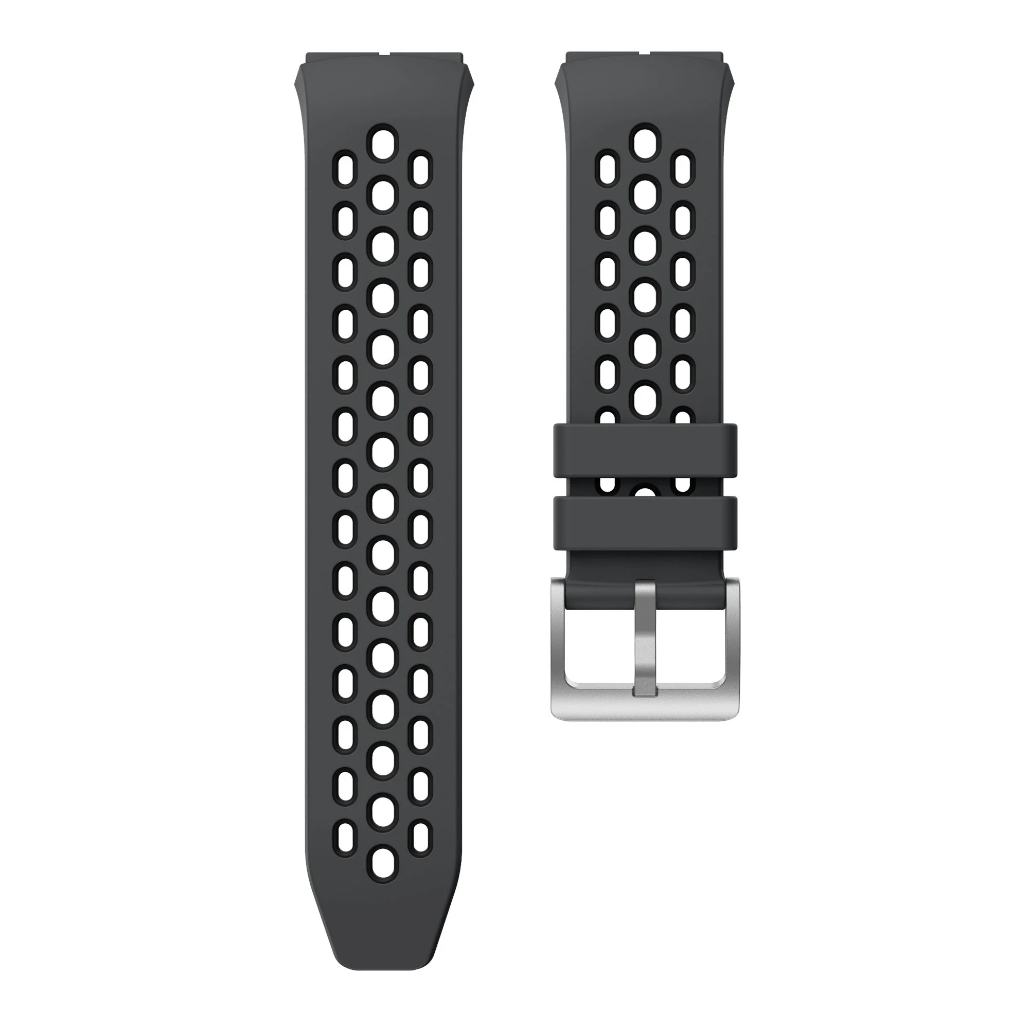 Per Huawei Watch Buds Cinturino per orologio in silicone bicolore da 22 mm con m