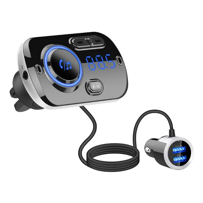 BC49BQ Bluetooth автомобильное QC3.0 быстрое зарядное устройство MP3-плеер fm-передатчик радио адаптер