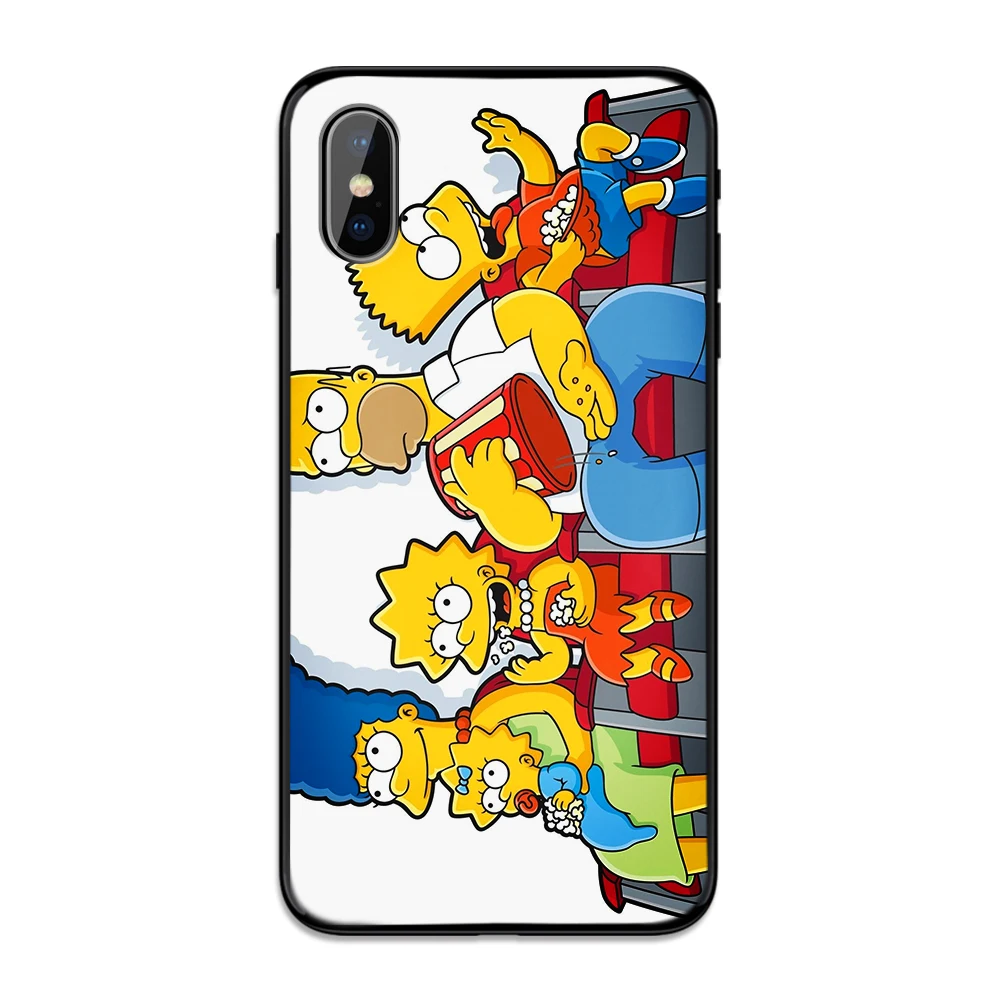 Мягкий силиконовый чехол из ТПУ для Xiaomi mi 8 A2 LITE mi 6X mi X 2S 3 F1 9 CC9E CC9 8 9 SE 9T A3 PRO, Роскошный чехол Homer Simpson - Color: 12