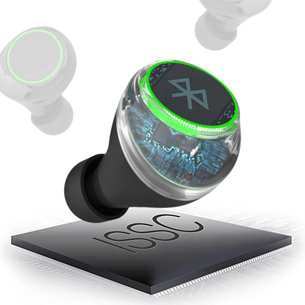 Новинка C6 TWS Bluetooth 5,0 наушники с шумоподавлением Беспроводные наушники игровая гарнитура 6800 мАч Внешний аккумулятор светодиодный температурный режим