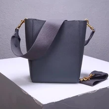 Сумка-мешок через плечо из зернистой воловьей кожи, черные роскошные сумки, женские сумки, дизайнерские сумки известных брендов, качество кожи