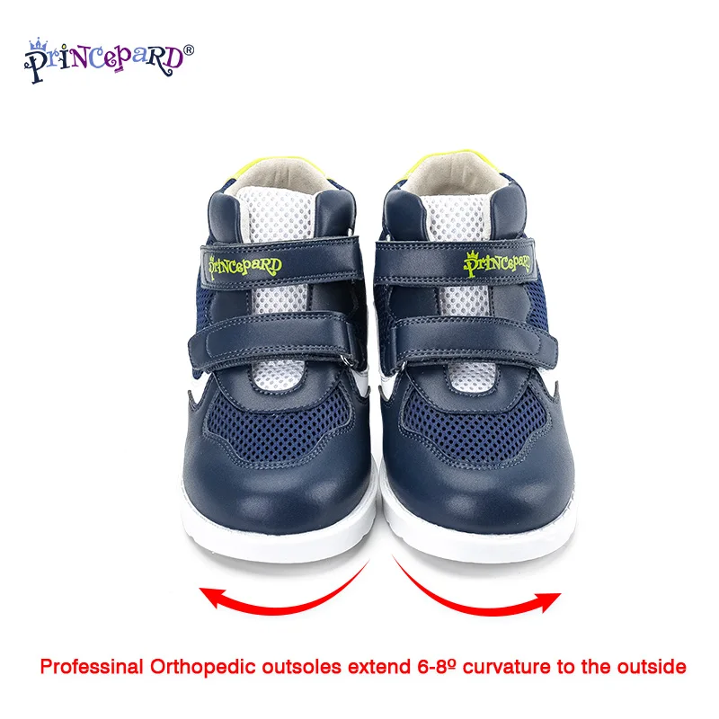 Prince Pard Kids Orthopedic Shoes Sneakers For Clubfoot Foot Care Black White Children S Casual Shoes With Ankle Support Aliexpress