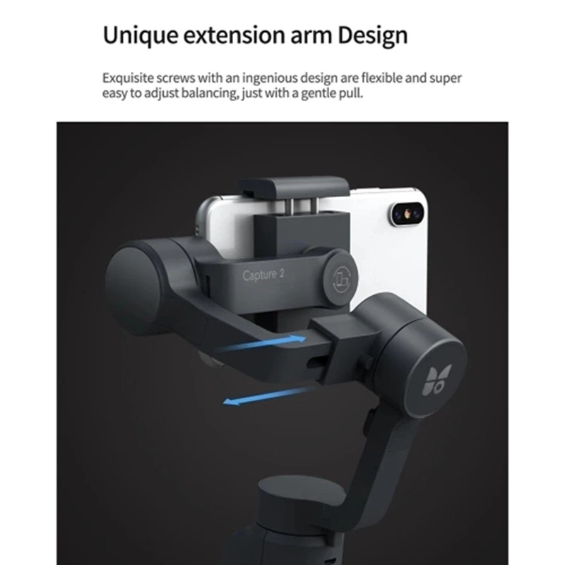  3 Axis Handheld Gimbal Stabilizer for Smartphone Samsung iPhone X XR 8 7 Gopro Camera