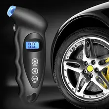 Цифровой манометр для шин, измеритель давления для велосипедов, велосипедов, автомобильных шин, диагностический инструмент, 0-150 фунтов/кв. дюйм, подсветка, ЖК-дисплей, датчик давления воздуха, тестер