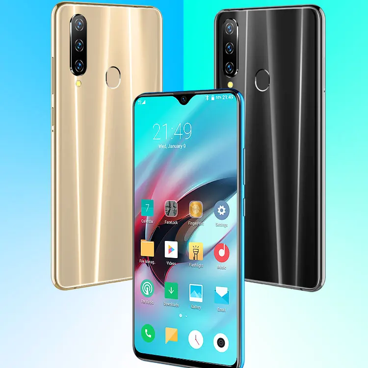 Cectdigi A60 2 ГБ+ 32 Гб Смартфон Android 9,0 4000 мАч 19:9 6,26 дюймов экран капли воды 8 Мп+ 16 МП Восьмиядерный мобильный телефон