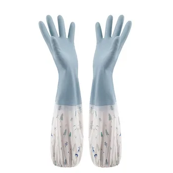

Beam Mouth Single-Layer Waterproof Plastic Durable Washing Home Universal Gloves Home Cleaning Gloves Universal For Hand Z0330