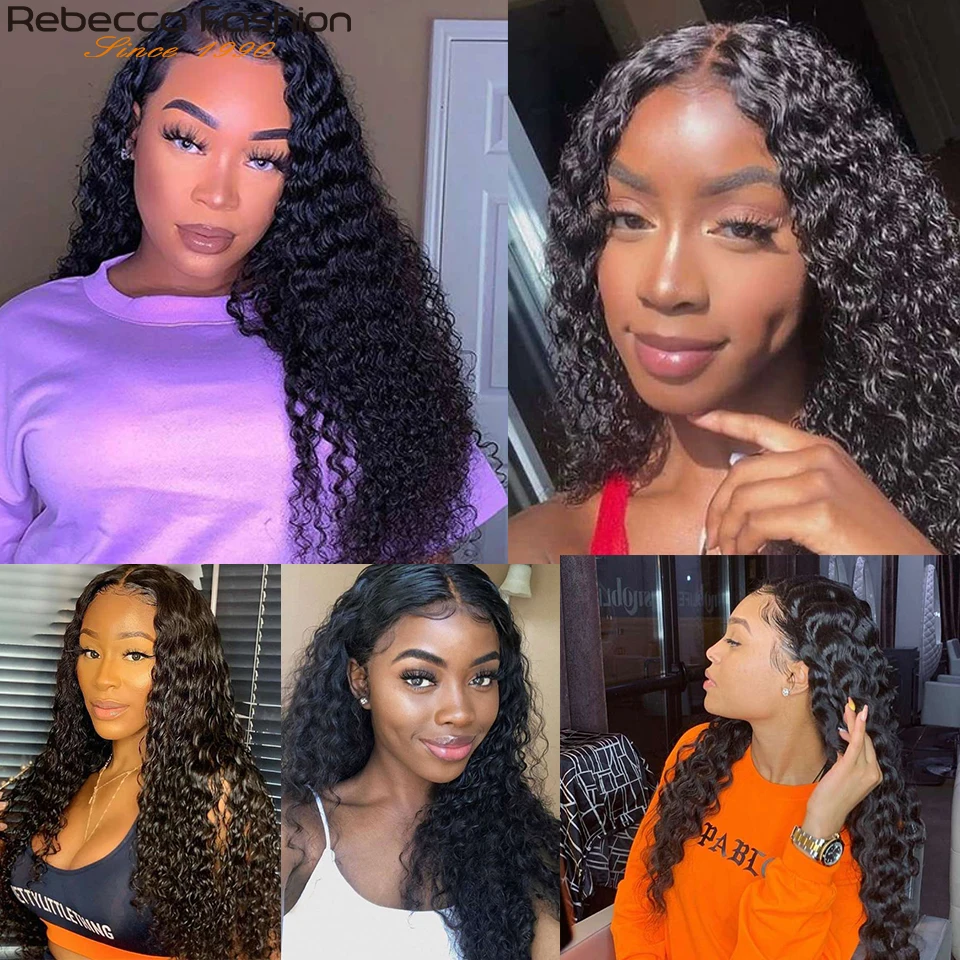 Jerry Curly Lace Front Human Hair Wig