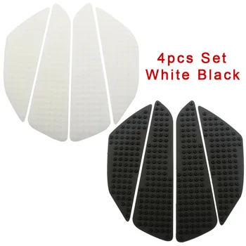 

4pcs Motorcycle Rubber Tank Traction Side Pad Gas Knee Grip Protector Mat Universal Car Styling Sticker Accessories