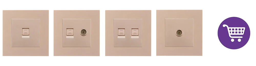 Atlectric EU/DE/RU стандартная вилка питания розетка 16A 110-250 В разъем заземления кристалл пластиковая панель электрическая розетка в стену
