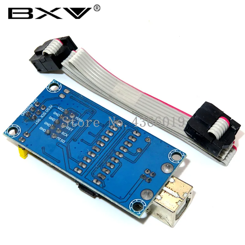 USBtinyISP AVR ISP программатор загрузчика для IDE Meag2560 UNO R3 с 10pin кабель программирования