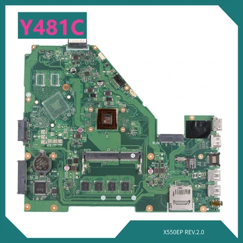 

New Notebook Motherboard For ASUS X550EP X550 For Y481C REV.2.0 AM5000