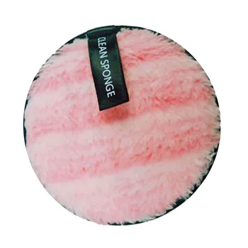 

1 Pc Very Soft Microfiber Makeup Remover Face Cleaner Washable Reusable Facial Make Up Remover Wipe Pad Face Cleansing Puff