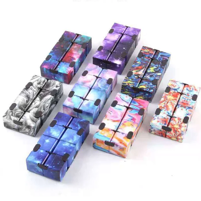 Galaxy Infinity Cube Figet Anti Stress Toys Kids Autism ADHD Anxiety Therapy Cubo Infinito Antiestres Adults Niño 5