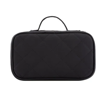 

Waterproof Cosmetic Bag Han Edition Double Makeup Dot Dot Makeup Bag Handbag