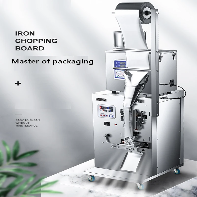 

Automatic Filling Machine Packaging Machine Three-side Sealing Filling Automatic Particle Powder Tea Quantitative Filling