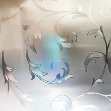 Стеклянная наклейка с рисунком лозы, Электростатическая многоразовая, прочная, водостойкая, тисненая, многоразмерная, с контролем тепла, оконное покрытие