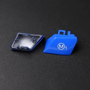

Steering Wheel Switch Button Covers M1+M2 For BMW M3 M4 F80 F82 F83 Blue Dustproof