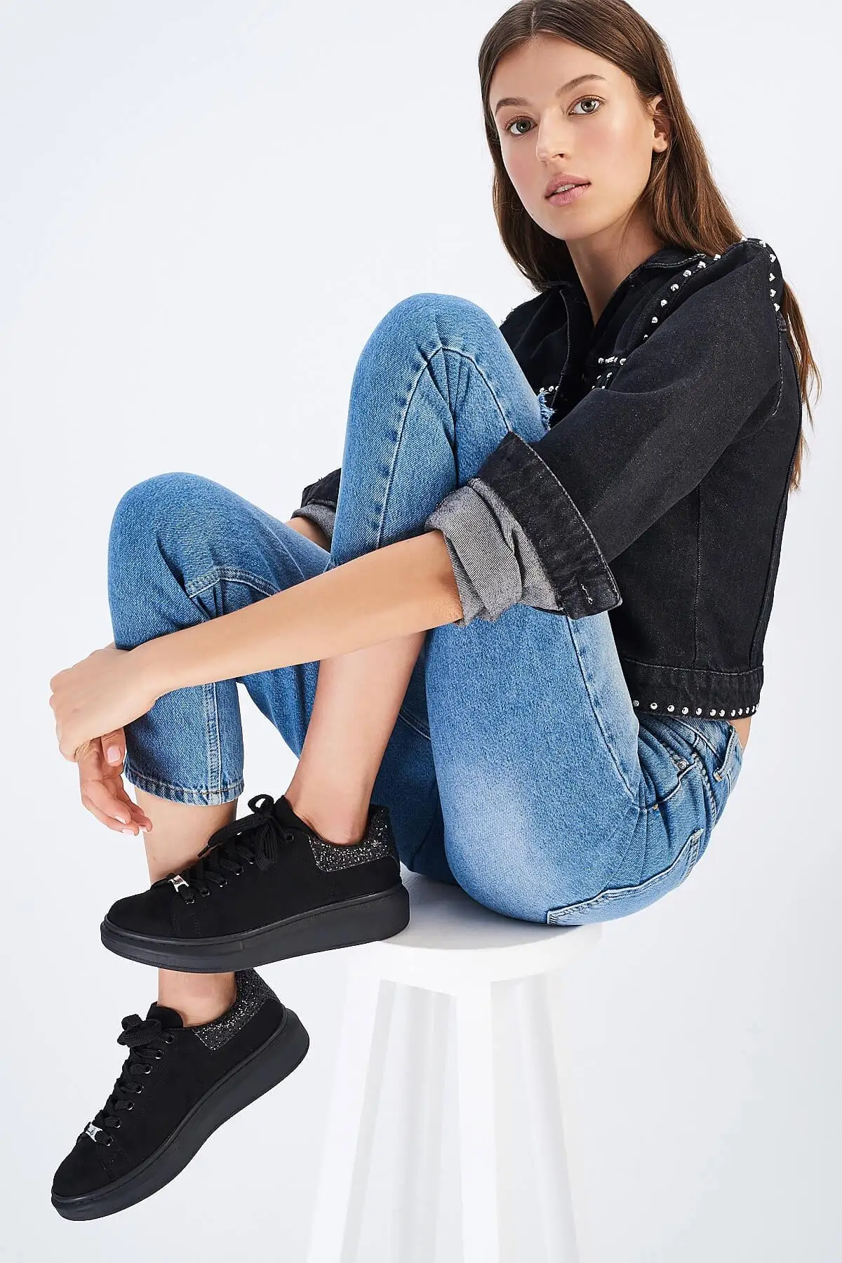 

Bambi Black Sequin Women 'S Casual Shoes G0498210072