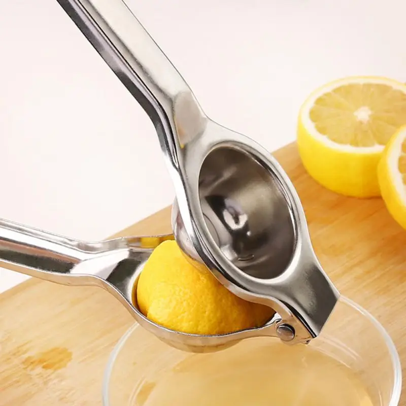 

Creative Lemon Squeezer Stainless Steel Orange Juicer Fruit Juice Reamers Fast Handle Press Multifunctional Kitchen Tools