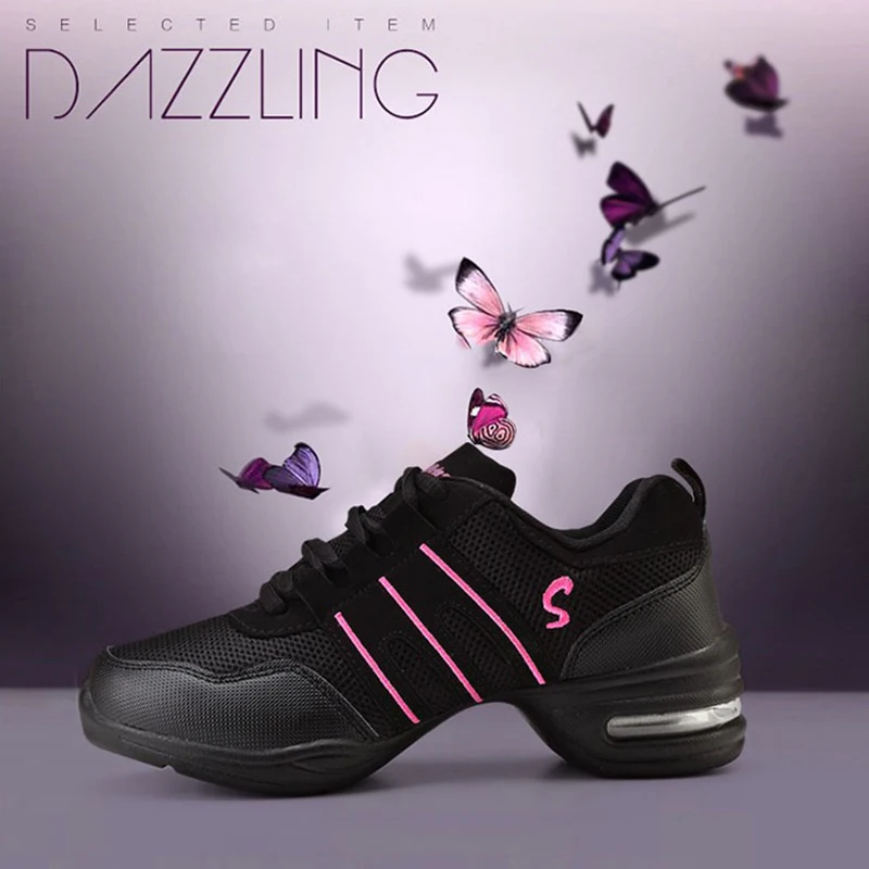 

Cheap Low Price Promotion Dance Shoes for Women Lightweight and Soft Shock Absorption Stylish Multi-color
