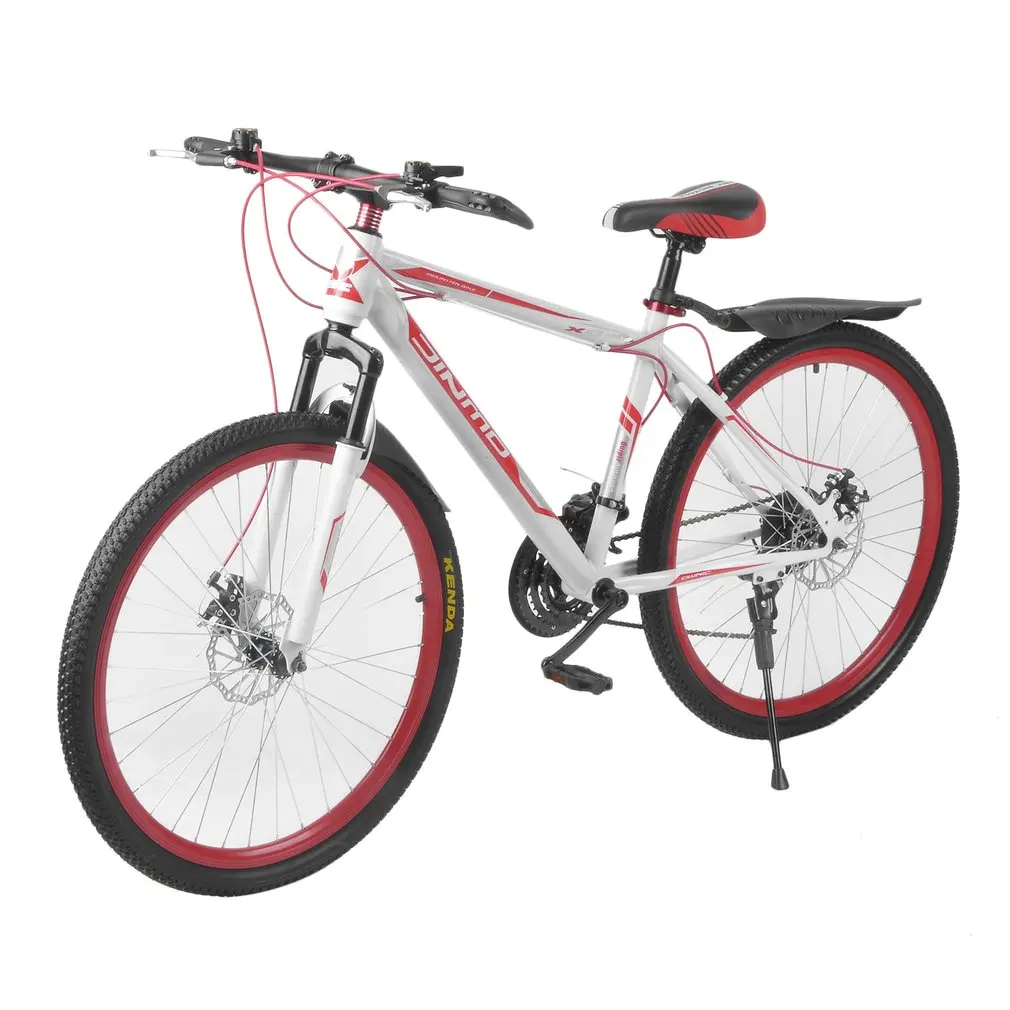 

26 InchX17 Inch Front And Rear Disc Bike 30 Circle Mountain Bike Variable Speed MTB Road Racing Bicycle