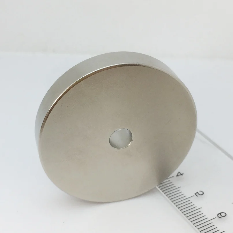 Высокое качество Dia45-6.35x8mm супер мощный сильный редкоземельный неодимовый Неодимовый Магнит N50 neodimio N50. 2 шт./упак