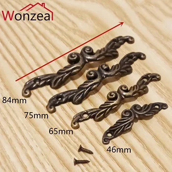 

5pcs/lot Antique Bronze Classic Style Furniture Cabinet Box Handle Drawer Knobs Door Vintage Pulls