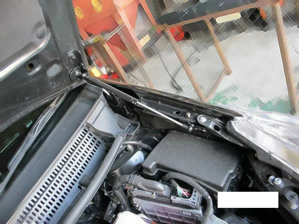 Для Toyota Prius V ZVW40/41 2012-2014 передний капот модифицированные газовые стойки подъемник